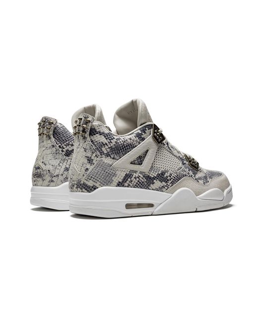 Nike Black Air 4 Retro Premium "Snakeskin" 819139 030" for men