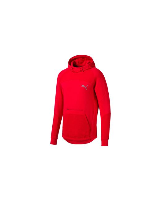 PUMA Red Evostripe Hoody "High" 580332 11" for men