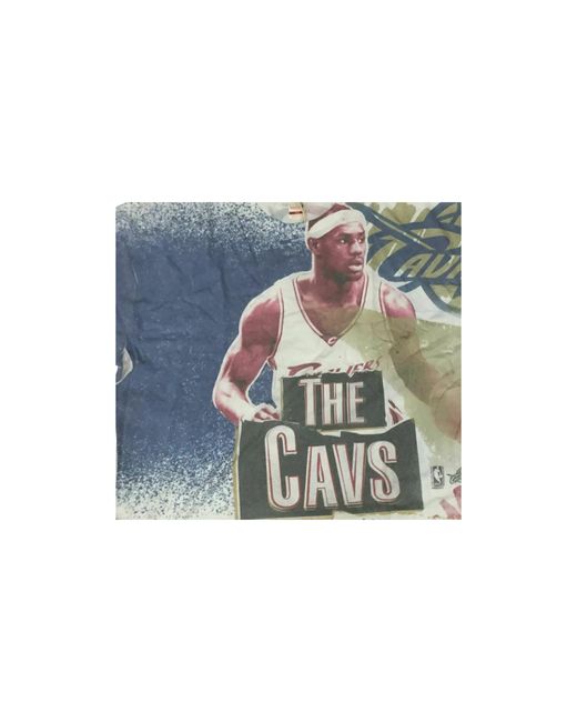 Mitchell & Ness Black Nba Breaking Boards Sublimated T-Shirt "Lebron James Cleveland Cavaliers" 4351013Eyhlbj" for men
