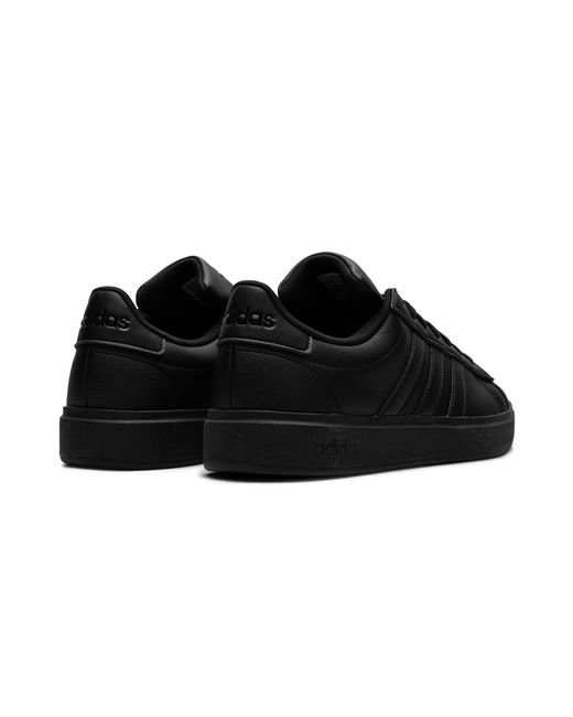 Adidas Black Grand Court Cloudfoam "Comfort Core" Gw9198" for men