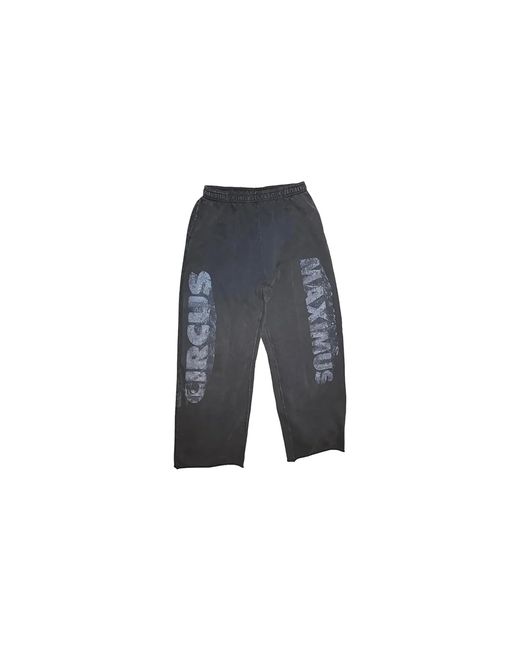 Travis Scott Black Utopia Circus Maximus Sweatpants Tsuc30"