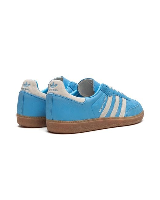 Adidas Blue Samba "Sporty & Rich for men
