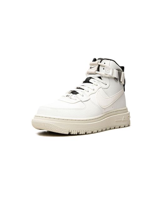 Mens white nike air deals force 1 high top