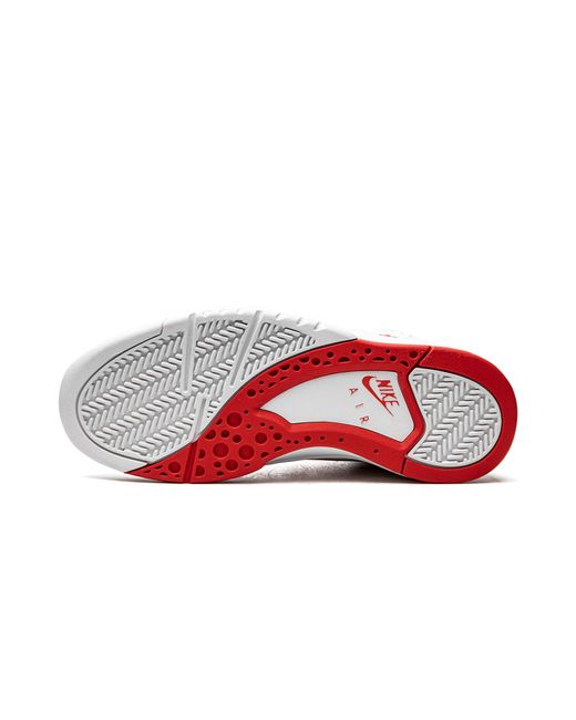 Scottie pippen shoes top red and white