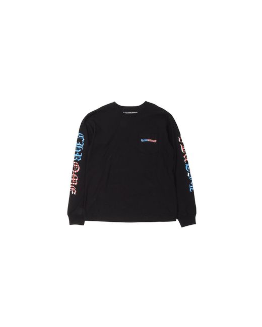 Chrome Hearts Black Matty Boy American Flag Ls T-Shirt Chrm0245" for men