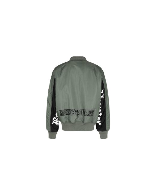 Supreme Green Bounty Hunter Ma-1 Jacket "Fw23" Su250"