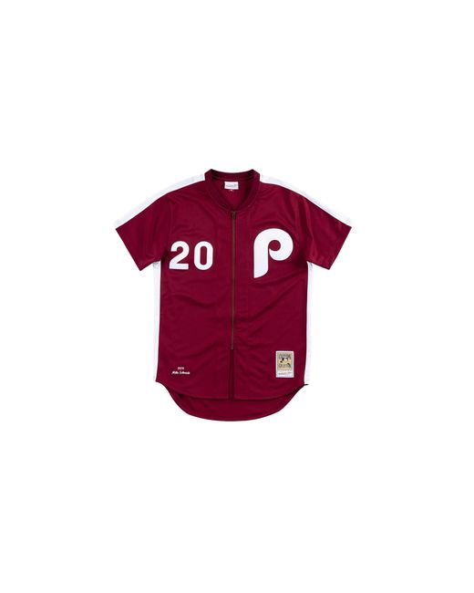 Mitchell & Ness Black Mlb Alternate Jersey "Philadelphia Phillies 79 Mike Schmidt" Ajy1Gs18299-Pphcard79Msc" for men