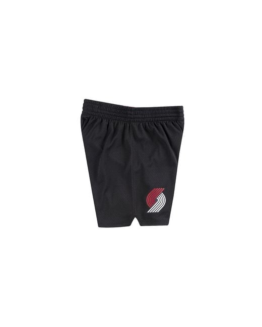 Mitchell & Ness Black Nba Authentic Road Shorts "1999-00 Portland Trail Blazers for men