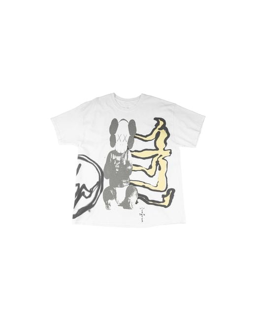 Travis Scott Black Fragment Shirt "Kaws