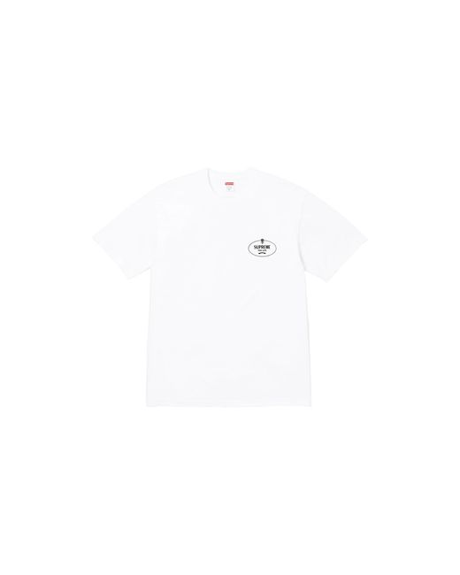 Supreme Black Crest T-Shirt "Fw24