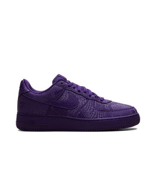 Nike Blue Air Force 1 Low "Kobe Bryant Court" Ib0018 500" for men