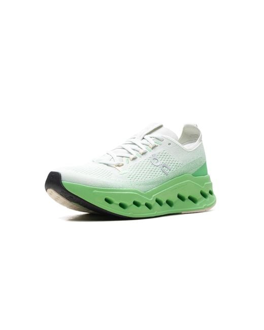 On Shoes Green Cloudsurfer Max "Mineral/Honeydew" 3Wf30224288"