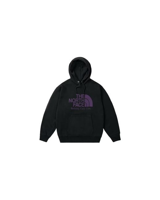 Palace Black The North Face Label Field Graphic Hoodie P0113" for men