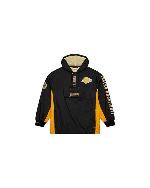 Mitchell & Ness Black Team Og 2.0 Anorak Windbreaker Vintage Logo "Nba Lakers" Ojpo7093 Lalyypppblck" for men