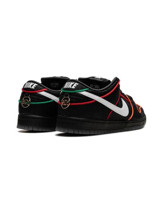 Nike Black Sb Dunk Low "Bronx Girls Skate" Hv1664 001" for men