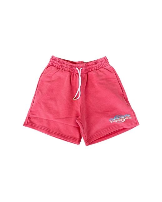 Casablanca Red Logo Shorts & Chrome" Mpf25-Jtr-003-03" for men