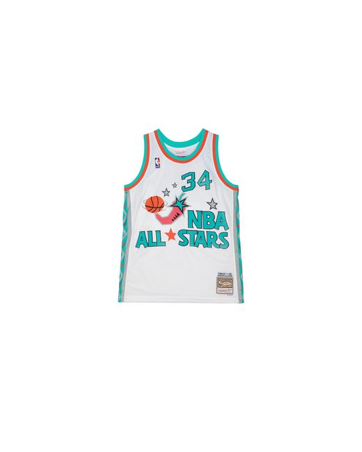 Mitchell & Ness Black Swingman Jersey "Nba All Star 96 Hakeem Olajuwon" Smjycp19208 Aswwhit96Hol" for men
