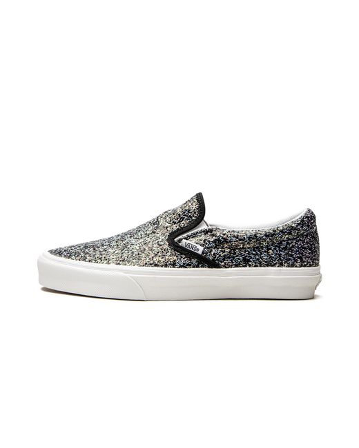 Vans Black Classic Slip-On "Shiny Party" Vn000Xg88N9" for men