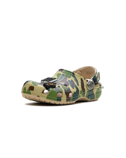 A Bathing Ape Black Clog "Crocs for men