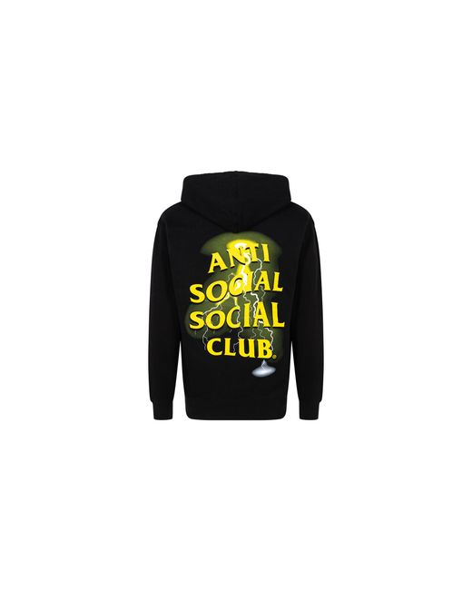 ANTI SOCIAL SOCIAL CLUB Black Twista Hoodie As0266" for men