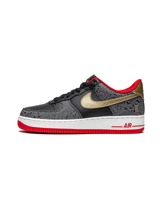 Nike Black Air Force 1 Low '07 Lx "Spades" Dj5184 001" for men
