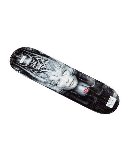 Supreme Black Giger Skateboard "Fw 14"