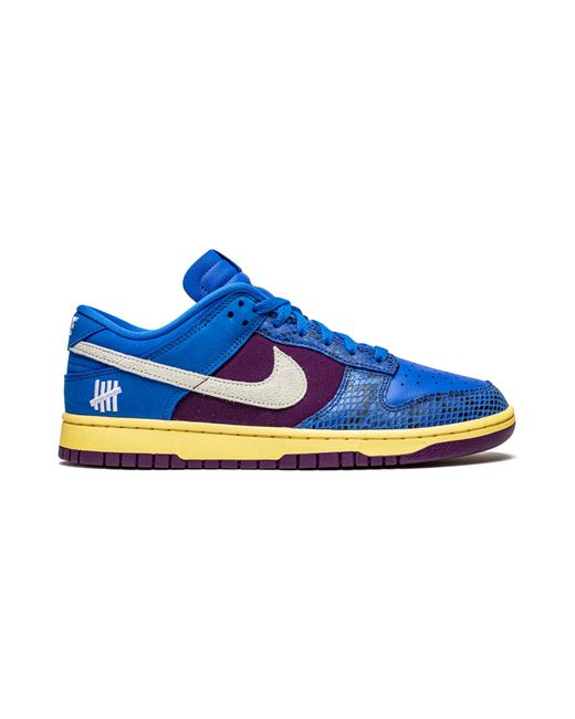 Nike Blue Dunk Low Sp "Undefeated Dunk Vs. Af1" Dh6508 400" for men