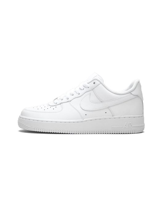 white air forces size 9