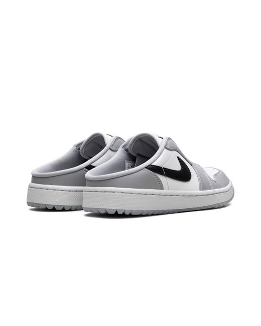 Nike Black Air 1 Low Golf Mule "Wolf" Fj1214 004" for men