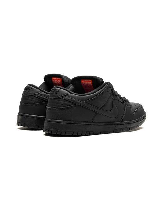 Nike Black Sb Dunk "Triple" Fj1674 001" for men