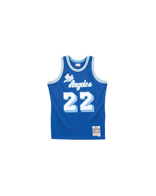 Mitchell & Ness Blue Nba Elgin Baylor Swingman Jersey "1960 Los Angeles Lakers for men