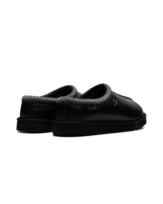 Ugg Black Tasman Lthr Regen Slipper 1163890 Blk" for men