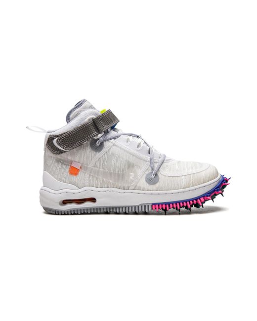 Nike Black Air Force 1 Mid "Off for men