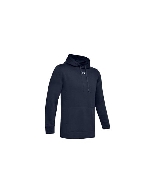 Under Armour Blue Hustle Fleece Hoodie "Midnight 1300123 410" for men