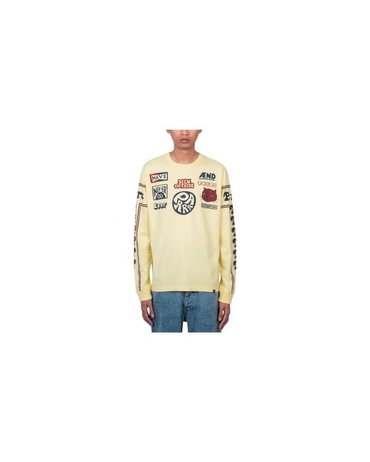 by Parra Black Never Sinister Ls T-Shirt 55265" for men