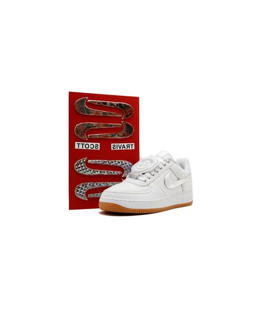 Nike Black Air Force 1 Low Travis Scott (af100) for men