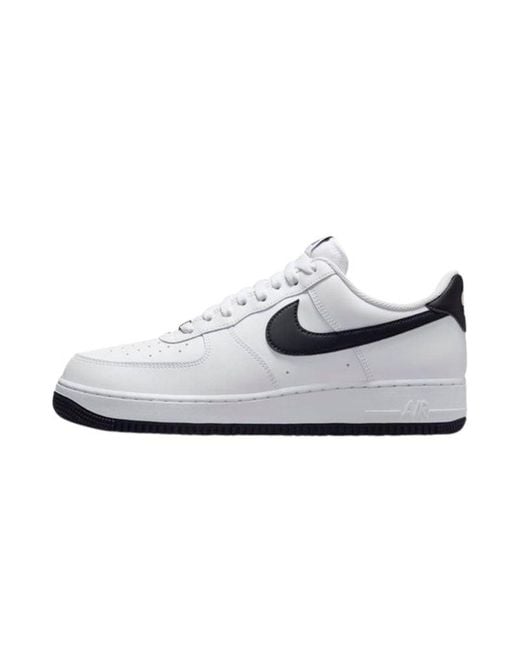 Nike Black Air Force 1 Shoes for men