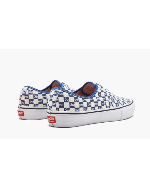 Vans Black Authentic Pro "supreme for men