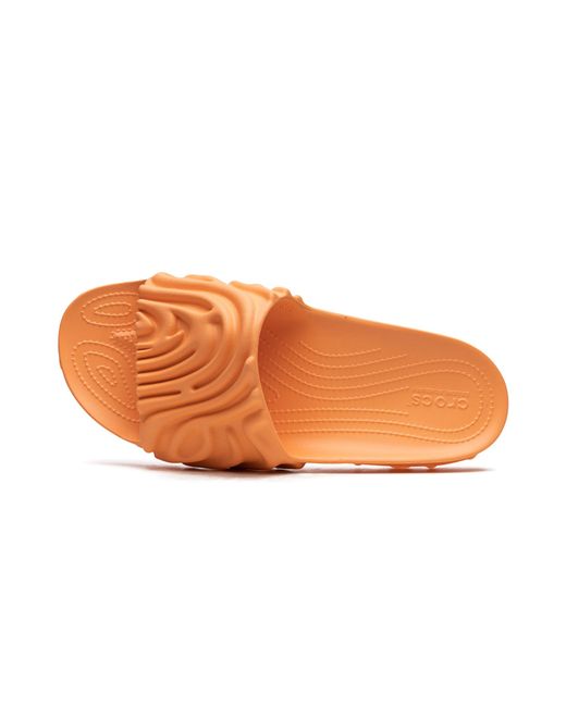 CROCSTM Orange Pollex Slide "Salehe Bembury Citrus Milk" 208685 84E"