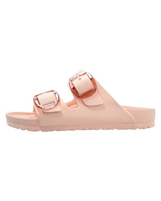 Birkenstock Black Arizona Big Buckle "Light Rose