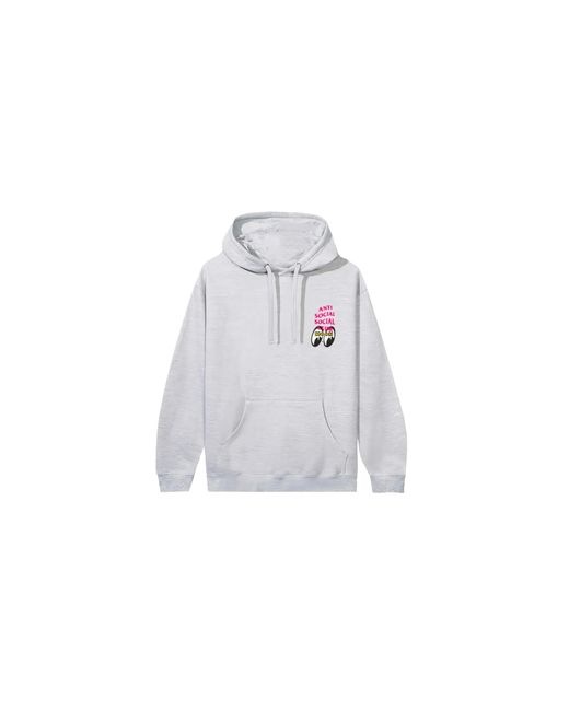 ANTI SOCIAL SOCIAL CLUB Black Stacked Hoodie "Mooneyes" 7012187" for men