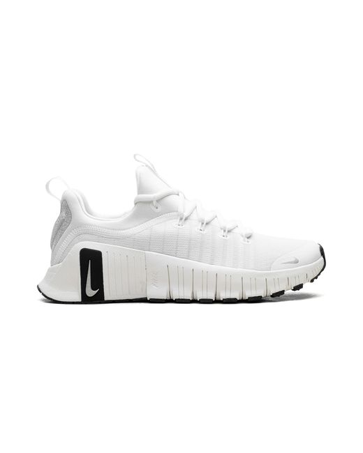 Nike Black Free Metcon 6 Premium "Summit Sail Metallic" Fz1695 101"