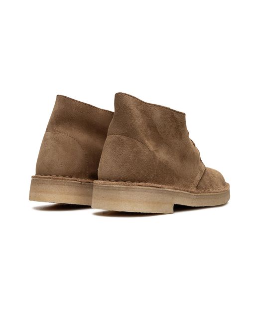 Clarks Brown Desert Boots "Dark Sand Suede" 26168782"