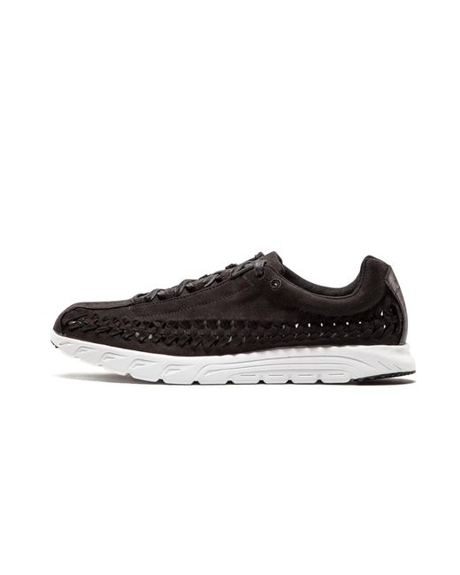 nike mayfly black and white