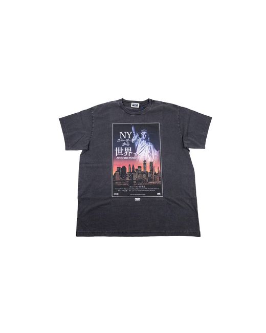 Kith Black Vintage T-Shirt Khm034457 001" for men