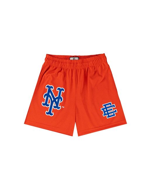 Eric Emanuel Red Ee Basic Shorts "New York Mets for men