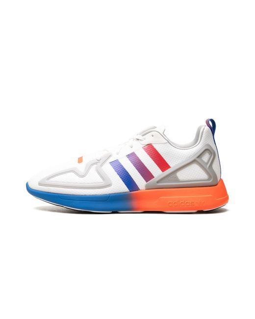 Adidas Blue Zx 2K Flux "Gradient Sole" Fx2044" for men