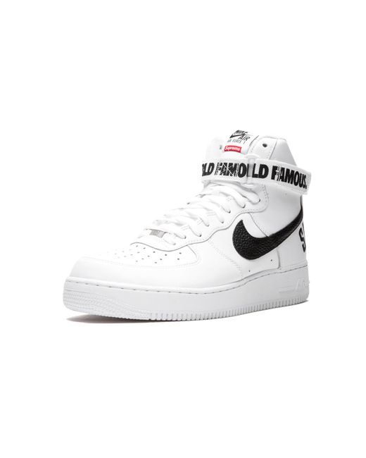 Nike Black Air Force 1 High Supreme Sp Shoes for men