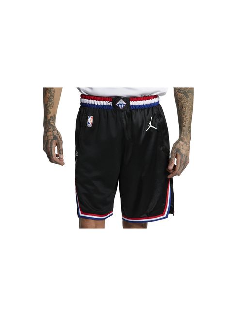 Nike Black Air Nba 2019 All Star Swingman Shorts Aq7299 010" for men