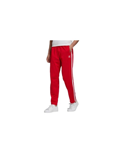 Adidas Red Firebird Track Pants "Scarlet Gf0216" for men